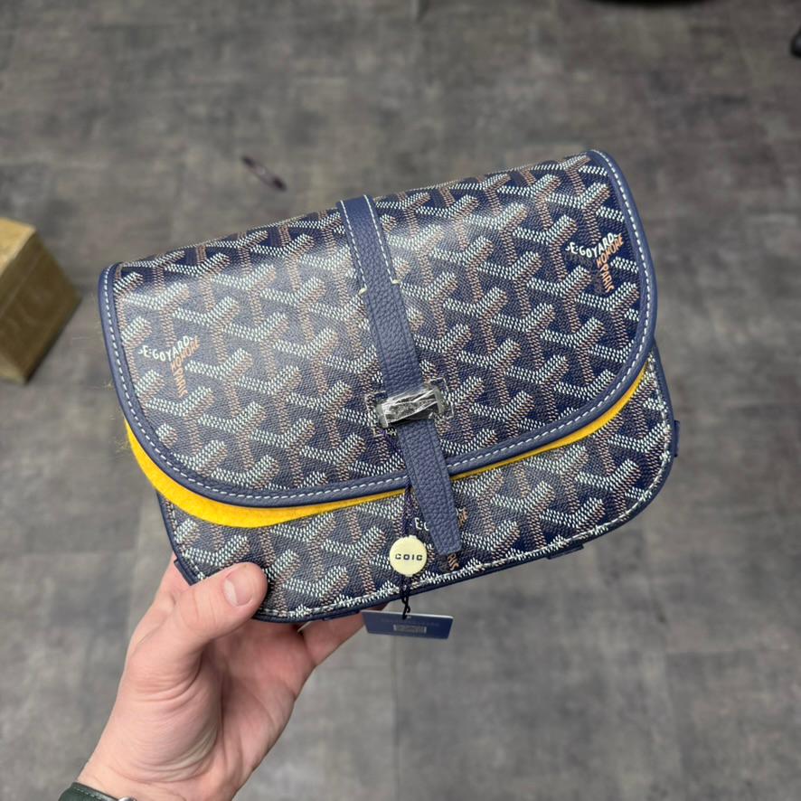 Goyard Belvédère — Сумка через плечо, тёмно-синий